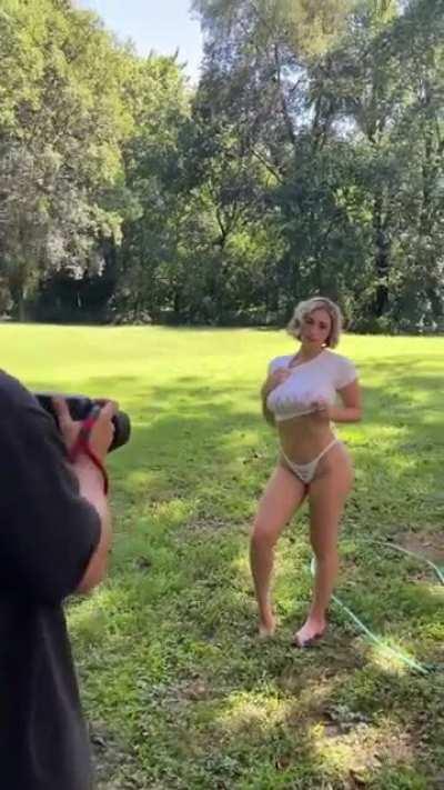 The Sexiest Model Alive Spencer Nicks. Give her a follow here(r/SpencerNicks)