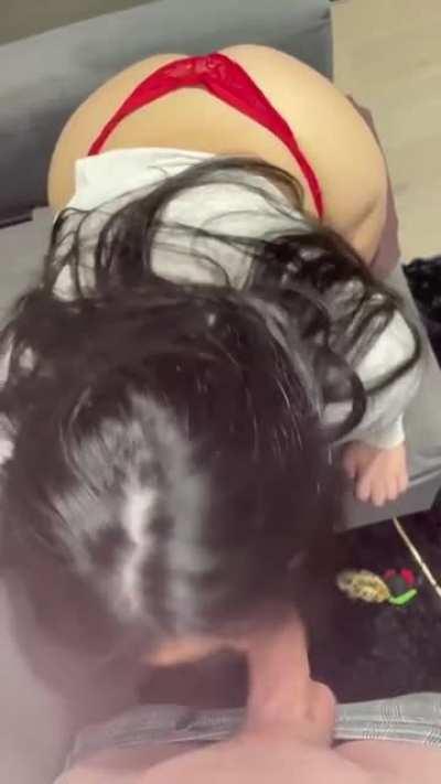 Grab my hair and make me deep throat you