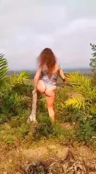 What could go wrong if you use a stick as a seat NSFW