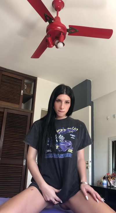 Would you let a trans babe like me cum you ;)