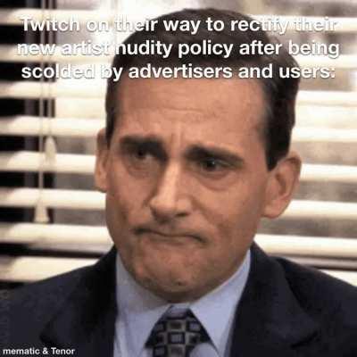 It didn’t even last 2 days, advertisers were probably really mad