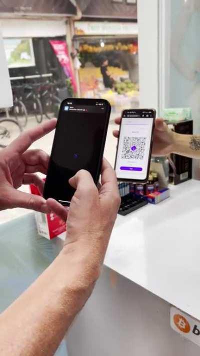 Paying with Bitcoin on Boracay Island, Philippines