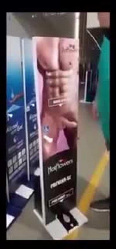 Adults only sanitiser. Wonder what the wheelchair option does?