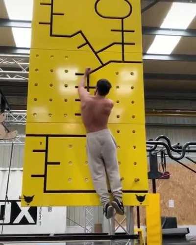 Cannot fathom his strength.