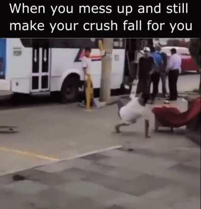 She didn't see it coming