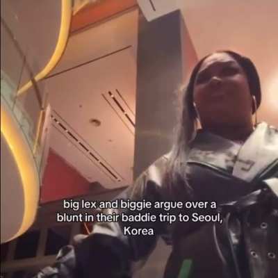 Big Lex and Biggie fall out over a blunt