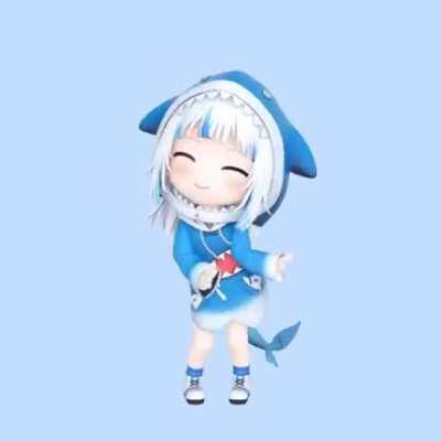 Gura's Konosuba dance (made by InabaTewi)