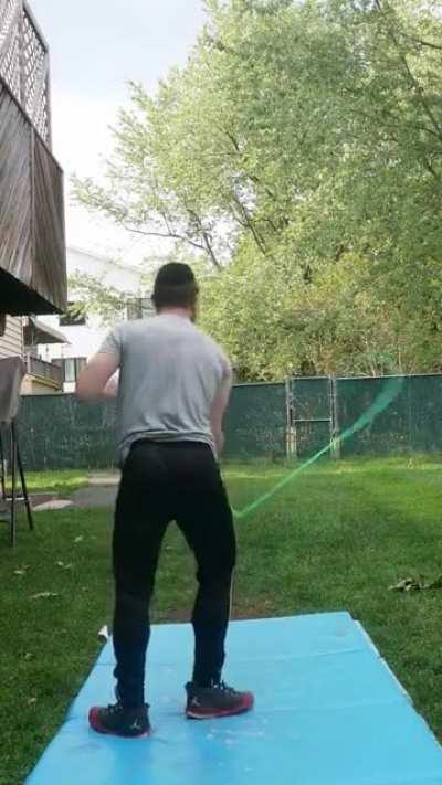 1 and a half years of consistent and deliberate jump rope practice