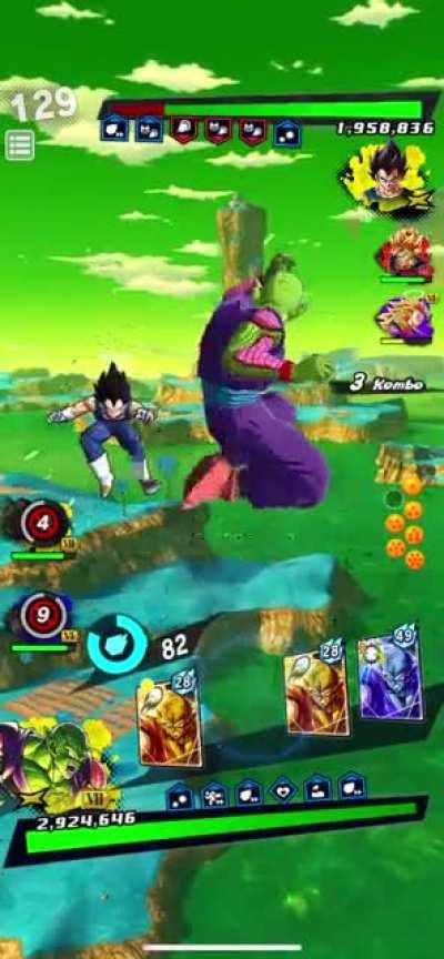 Running a full piccolo team. i‘m definitely enjoying the new zenkai piccolo but after a few matches i can confidentely say that 21 and kid buu are definitely superior.