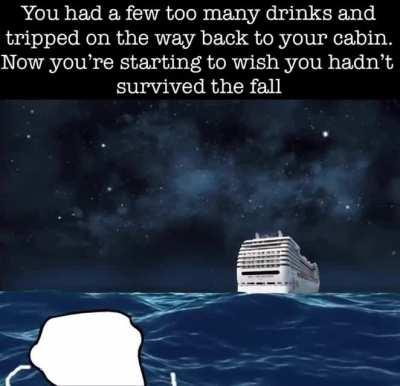 Something brushes against your leg…