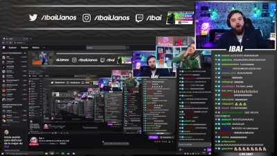 Spanish streamers fights each other live, hell lets loose