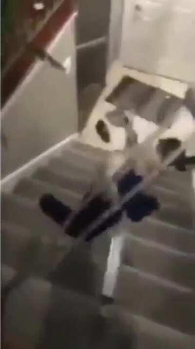 Really hope a parent wasn't behind the camera