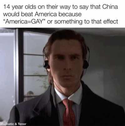 America is THE BIG GAY Apparently