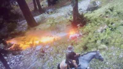 Just saw a rocket powered prong horn go streaking across the screen. It was night time so it looked really cool. But WTF?!