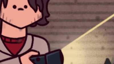 I animated Jack's reaction to Mark brutally being MURDERED in Phasmophobia... pretty funny stuff