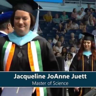 4 years of university for one proud moment.