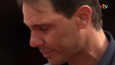 The tears of Rafael Nadal as French Open reveals that his footprint has been engraved on Court Philippe-Chatrier, after he won the tournament 14 times