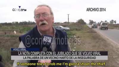 An ol' argentinian chap