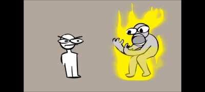 Never touch the fire