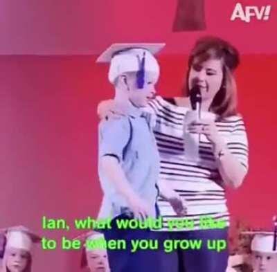 When I grow up, I want to be ...