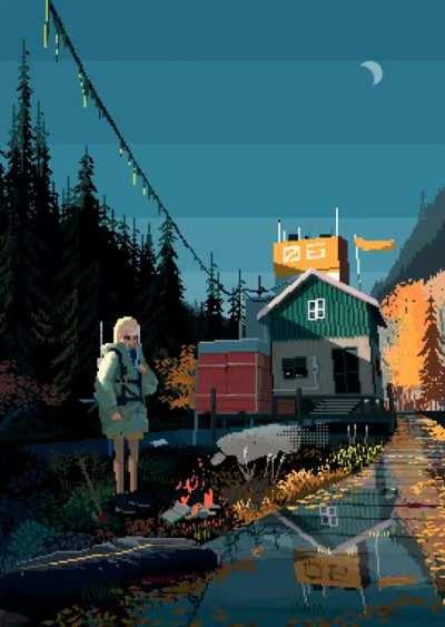 Fire watching (@apostrophe_dot)