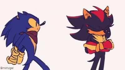 Smile, Shadow! (Art by Mistyigel)