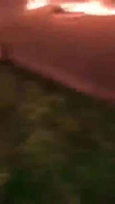 Probably one of the best set myself on fire while having a barbecue vids