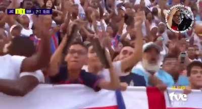 Todo o carinho da torcida do Bahia