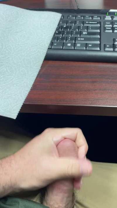 Cumming at work today (41)
