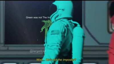 Green was not the imposter (NOT MINE)