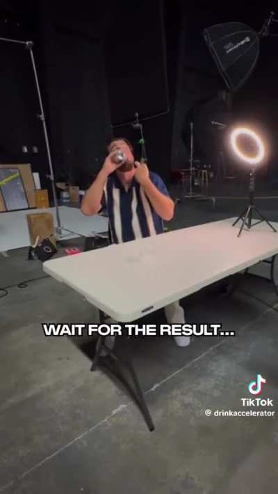 Human Exclamation Point Meets Advertising Opportunity