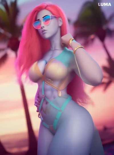 Beautiful Widowmaker (Noahgraphicz) 