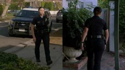 Melissa O'Neil has the right to remain Thick as Hell. (The Rookie)