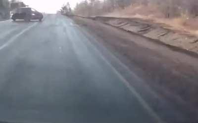 Car hits Canmer at full speed