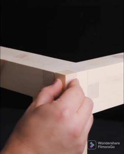 Few unusual wood joints