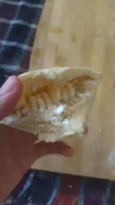 Para yok diye ekmek yapmıştım. 