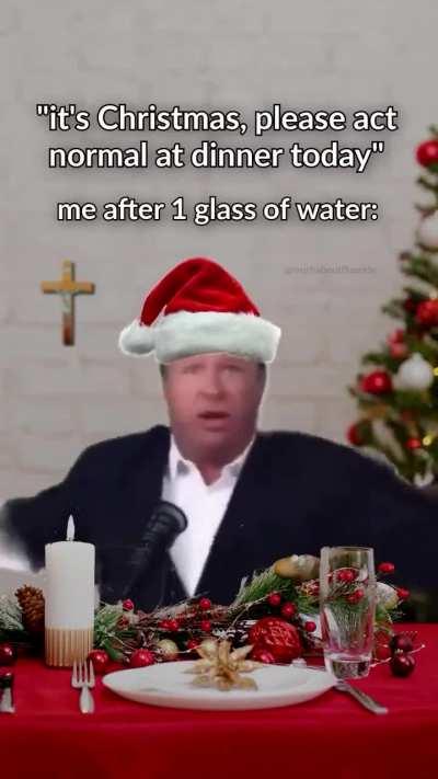 Typical Balkan Christmas lunch ( Merry Christmas all you filthy animals)