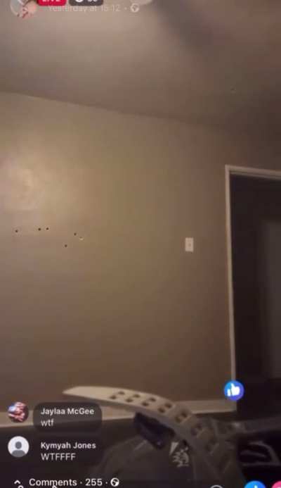 Naked guy shoots up his apartment then steals his own TV 😭