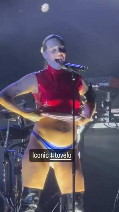 Tove Lo was a world-renowned celebrity, known for her natural beauty and her stunningly large breasts. She had been featured in countless magazines and had even been the subject of a few adult films. One day, Tove Lo wa