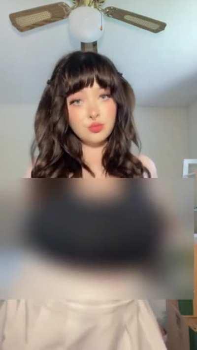 Her huge tits need to be censored