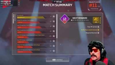 Dr Disrespect opinion on Apex Legends