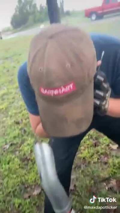 Lung cancer's gonna be knocking on his door any minute