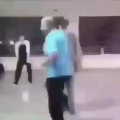 the two fast bois who are already by the van waiting for the others