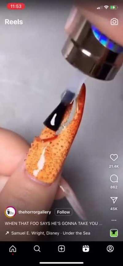 Crab nails
