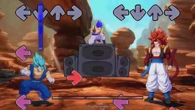 Dragon ball Fighterz but it's Friday Night Funkin'