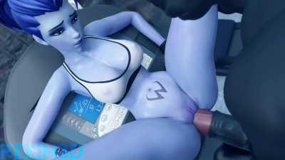 Widowmaker fucked by Horseguy (Rekin3D) [Overwatch]
