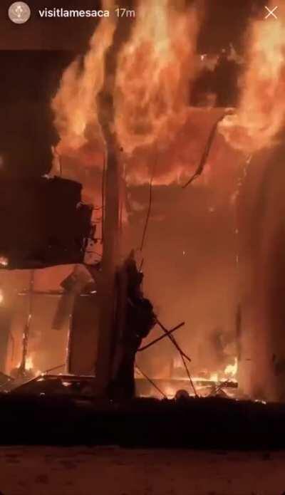 La Mesa Up in Flames 🔥
