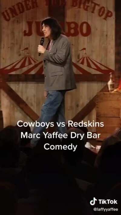 Recent events may have given this guy new material.