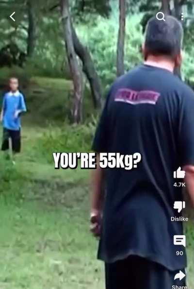 Every time Umar wins I can’t help but think back to this video of 12 yr old him trying to sneak his way into workout stations with Khabibs dad 