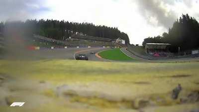Eau Rouge floor camera